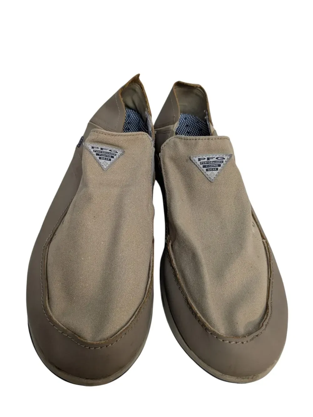 Columbia Bahama PFG Series Water & Boat Slip On Shoes Tan US Men's 16 WIDE Width